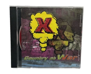 Country At War by X (CD, 1993, Big Life) Good Condition - Picture 1 of 3
