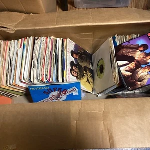 45 RPM Records Vinyl in Jackets 200+ Mix Lot DJ Collection RCA Capitol MORE - Picture 1 of 8