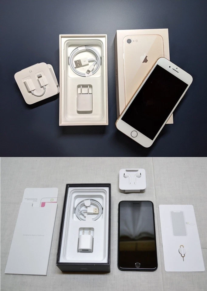 NEW iPhone 8 64GB Black Gold UNLOCKED VERIZON Straight Talk ATT Cricket TMOBILE - Image 1 of 1