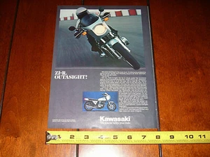 1978 KAWASAKI ZIR ORIGINAL AD - Picture 1 of 2