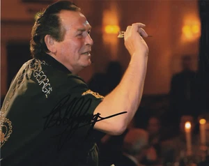 Bobby George **HAND SIGNED** 8x10 photo ~ Darts ~ AUTOGRAPHED - Picture 1 of 1