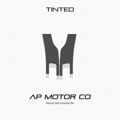 Fits Ford Flex 2013-2019 Smoke Black Headlight TPU PPF Pre-Cut Kit Gloss - Image 1 of 4