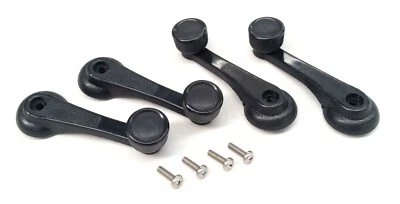 MAZDA RX2 RX3 RX4 CAPELLA 808 929 SEDAN COUPE WINDOW WINDER HANDLES & SCREWS - Image 1 of 2