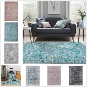 Extra Large Rug Soft Plush Warm Persian Allover Washable Carpet Hall Way Runner - Picture 1 of 41