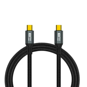 Type C USB3.2 Cable 20Gbps Data Transfer 8K Cable 100W PD Fast Charging Cord - Picture 1 of 7