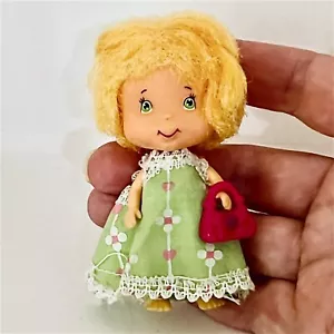Bandai Strawberry Shortcake Apple Dumplin Berry Sweet Sisters 3” Doll 2002 RARE - Picture 1 of 10