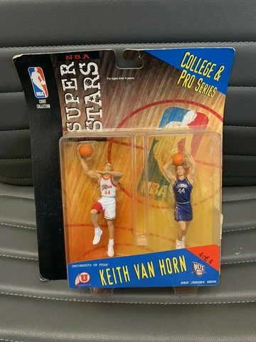 NBA Super Stars Keith Van Horn College & Pro Series New Jersey Nets Univ of Utah Cover