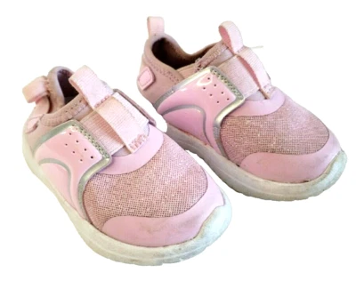 Size 5 Pink Walmart Sneakers Girls Toddler - Image 1 of 4