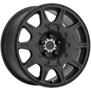 Method MR502 Rally 17x8 5x4.5" +38mm Matte Black Wheel Rim 17" Inch - Picture 1 of 9