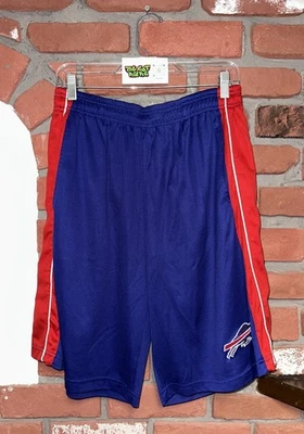 NFL Team Apparel Buffalo Bills Blue Red Team Colored Athletic Shorts Size LT - Image 1 of 4