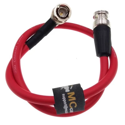 12G BNC Coaxial Cable HD SDI Male to Male BNC Cable for 4K Video Camera - Image 1 of 4