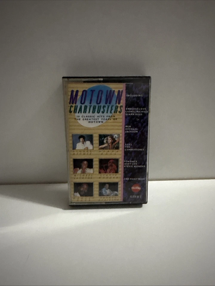 Motown Chartbusters Cassette Tape 1986 Motown Records - Image 1 of 3