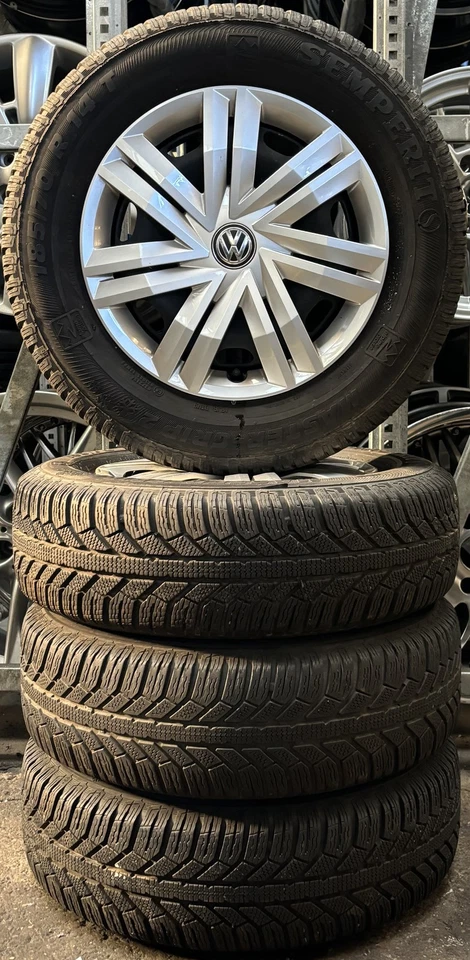 4x Original VW Winterräder 185/70 R14 88T - für Polo 6 2G Seat Ibiza 6F 1764 - Bild 1 von 3