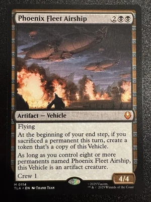 Magic The Gathering Phoenix Fleet Airship Avatar: The Last Airbender Mythic #114 - Image 1 of 3