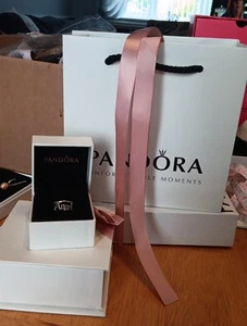 Genuine Pandora Angel Open Ring Size 54 New - Picture 1 of 10