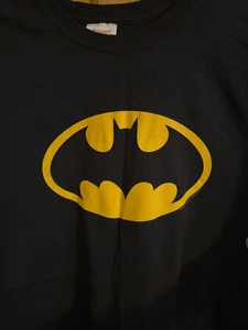 VTG 80s Batman Graphitti Official Logo Deadstock T-shirt DC Comics Men’s XL - Picture 1 of 4
