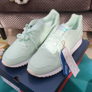 Damas Reebok Royal Glide Ripple Trainer UK8 Verde Como Nuevo En Caja - Imagen 1 de 5