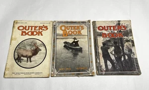 1909 ,1910,1913 Outer’s Book / Zeitschriften - 3 antike Vintage Ausgaben - Bild 1 von 13
