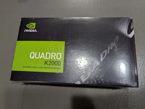 NEW SEALED NVIDIA Quadro K2000 Professional Graphics Card PNY 2GB GDDR5 - Picture 1 of 3