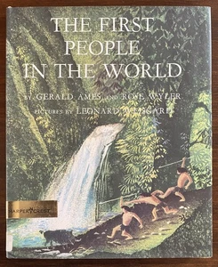 The First People In The World By Gerald Ames, Leonard Weisgard, Vintage 1958 Ed. - Foto 1 di 7