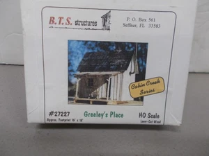 B.T.S. ESTRUCTURAS # 27227 ~ KIT DE CONSTRUCCIÓN GREELEY'S PLACE ~ ESCALA HO - Imagen 1 de 3