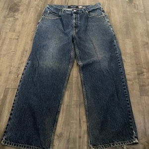 Jeans Vintage Anchor Azul Adulto 38x30 Denim Beyond Sueltos Pierna Ancha Skate Grunge - Imagen 1 de 14