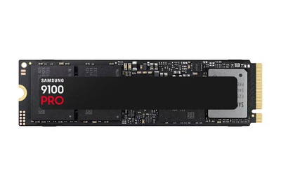 Samsung - 9100 PRO 4TB SSD Interno PCIe Gen 5x4 NVMe, Velocidades Hasta 14800 MB/s Foto 1 de 4