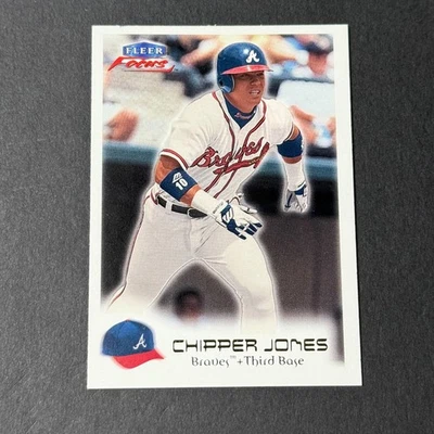 Tarjeta Fleer Focus Baseball Chipper Jones 2000 #118 Foto 1 de 2
