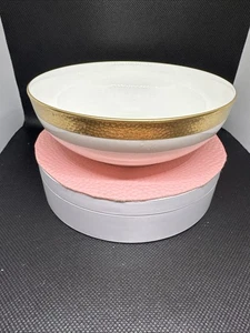 RALPH LAUREN Hewitt Obstschale Gold. Goldbesatz. Made in Indonesia. - Bild 1 von 8