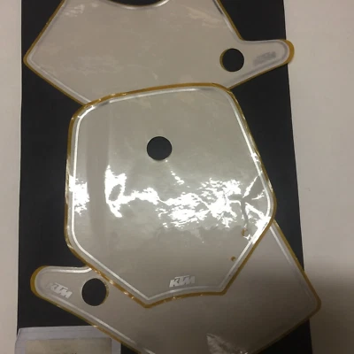 Kit de calcomanías de fondo precortadas con matrícula KTM 65 SX 2000 OEM Foto 1 de 4