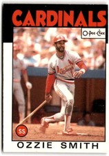 1986 O-PEE-CHEE OZZIE SMITH ST. LOUIS CARDINALS #297
