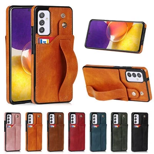 Wrist Strap Phone Case For Samsung S25/S24/S23/S22 Plus Ultra A13 A32 A52 A72 - Picture 1 of 12