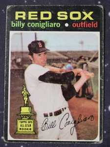 Billy Conigliaro #114 - All-Star Rookie Trophy - Vintage 1971 Topps Baseball - Picture 1 of 2