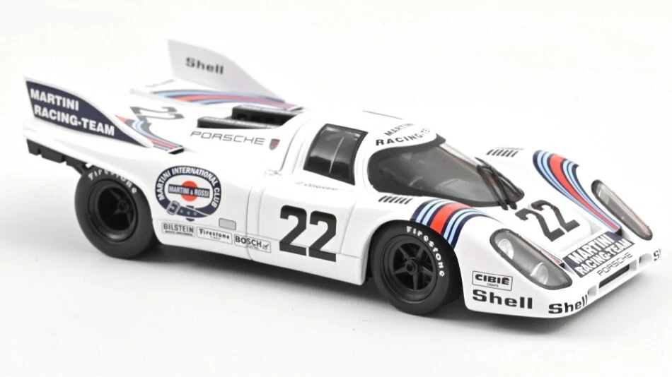 Modellino auto scala 1:18 Norev PORSCHE 917 K le mans racing modellismo statico - Immagine 1 di 1