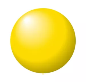 Giant 5ft Latex Balloon - Yellow - Picture 1 of 1