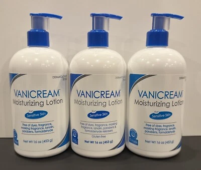 3 Vanicream Moisturizing Lotion For Sensitive Skin 16 Oz - Image 1 of 4