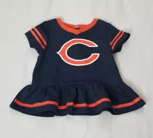 Chicago Bears NFL Säugling Kleinkind Mädchen Cheerleader Outfit Größe 6-12 Monate - Bild 1 von 5
