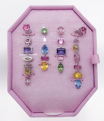 Nuevos Pendientes Colgantes Gema Reverso Largo Cristales SWAROVSKI 100% Auténticos 5656417 Foto 1 de 4