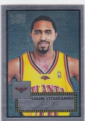 2005-06 Topps Style 1952 Chrome #160 Salim Stoudamire /499 Hawks Free Shipping! - Image 1 of 2