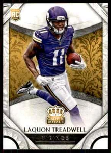 2016 Panini Crown Royale RC Laquon Treadwell Minnesota Vikings #92 - Picture 1 of 2