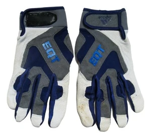 Carlos Correa Game Worn Used Adidas Blue Grey EQT Batting Gloves XL Pair - Picture 1 of 2