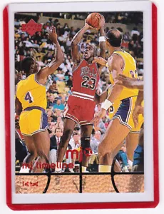 1998-99 Upper Deck MJX Michael Jordan Basketball Card #20 - Kareem Abdul Jabbar! - Picture 1 of 2