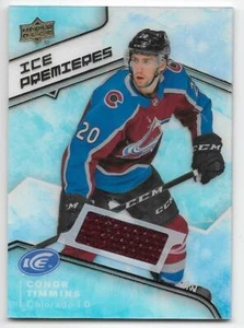 19/20 UPPER DECK ICE PREMIERES JERSEY Conor Timmins #IPJCT - Picture 1 of 1