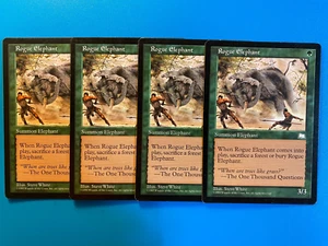 MTG 4x Rogue Elephant Weatherlight Pauper Magic the Gathering x4 NM - Picture 1 of 1