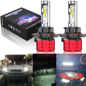 LED Headlights For 2018-2020 2021 Polaris Ranger XP 1000 High Low Beam Bulbs Kit - Bild 1 von 12