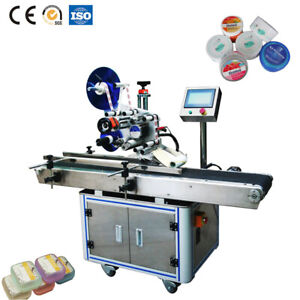 Auto Labeling Machine Positioning Flat labeler For Square Flat Bottle By Sea