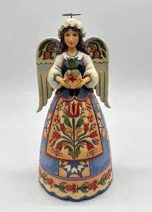 2010 Jim Shore I Welcome Thee Williamsburg Engel mit Ananas mit Box 4021354 - Bild 1 von 18