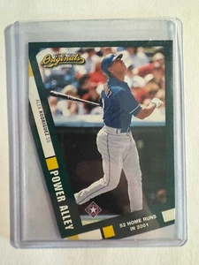 K219,244 - 2002 Donruss Originals Power Alley Die Cuts #5 Alex Rodriguez #/100 - Picture 1 of 1