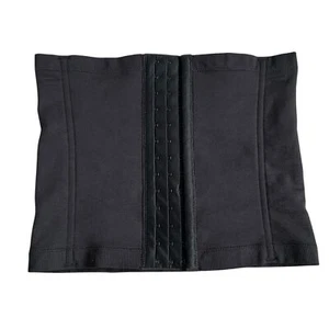 Nueskin Black Tummy Waist Cincher Trainer Corset Size 0X Shapewear Slimming - Picture 1 of 5