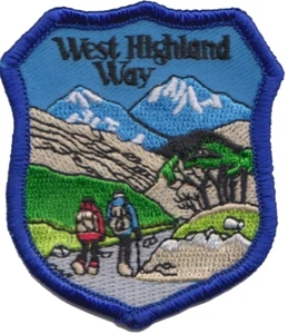 West Highland Way Walk Scotland Shield Embroidered Patch  - Picture 1 of 3